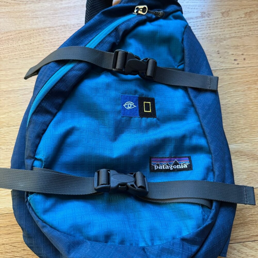 Patagonia Sling Bag Blue - Picture 9 of 9